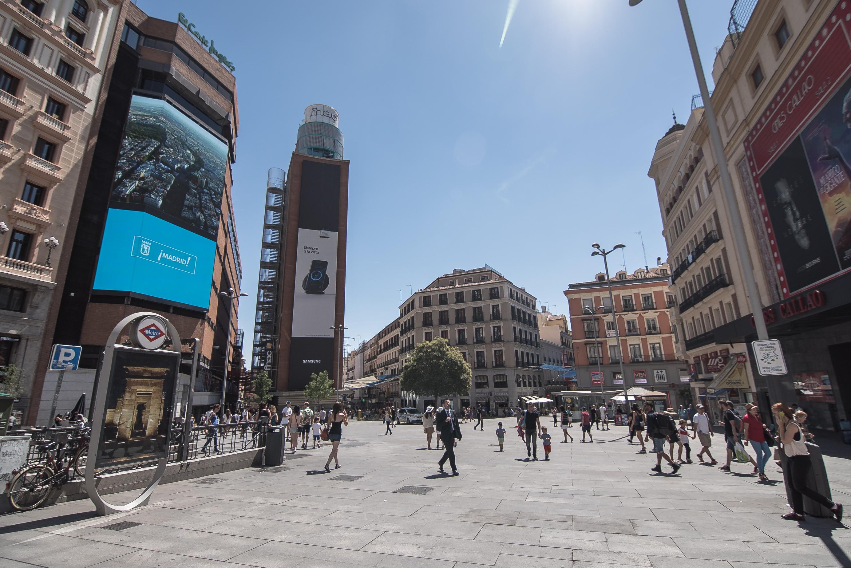 Petit Palace Plaza Espana Madrid Esterno foto