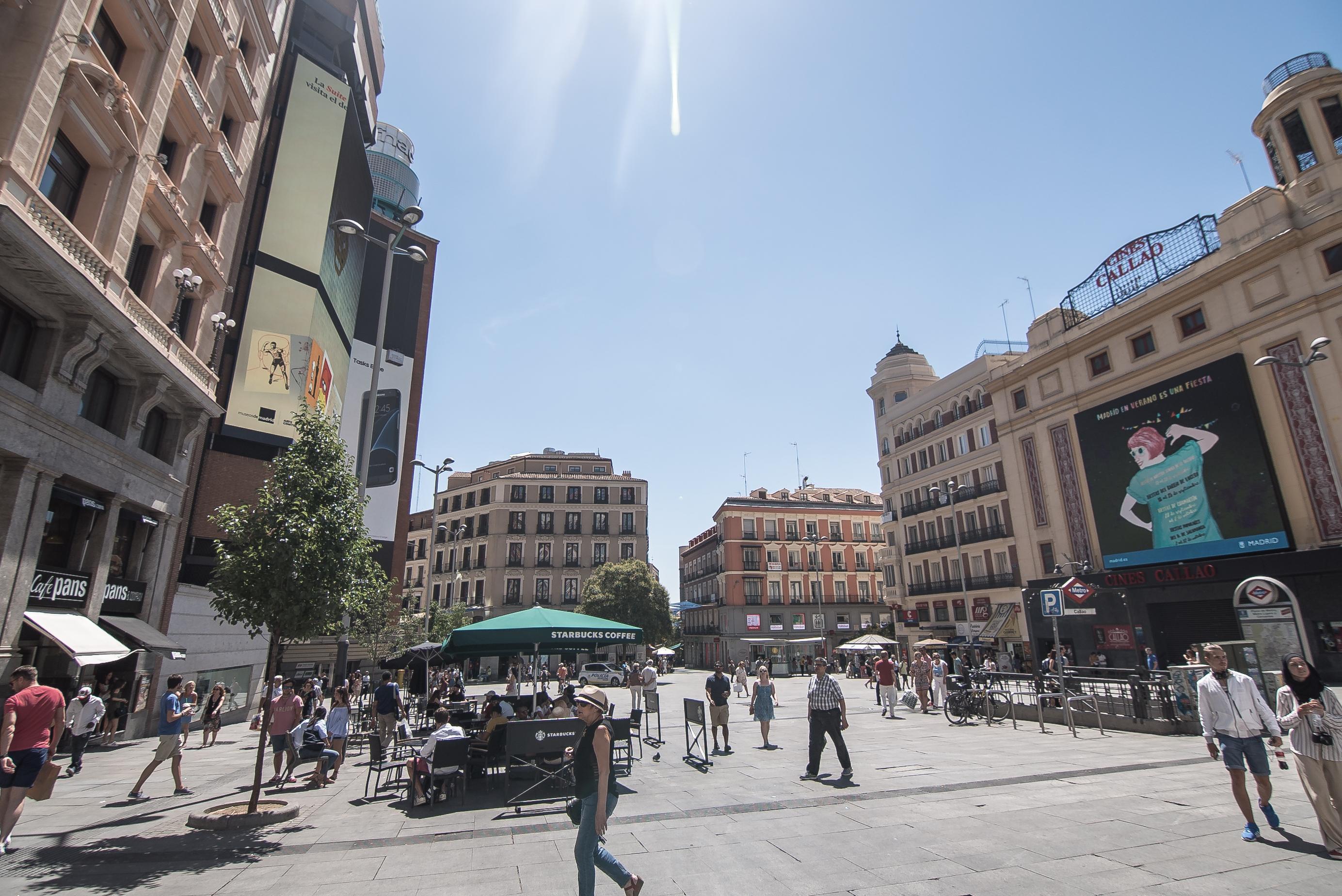 Petit Palace Plaza Espana Madrid Esterno foto